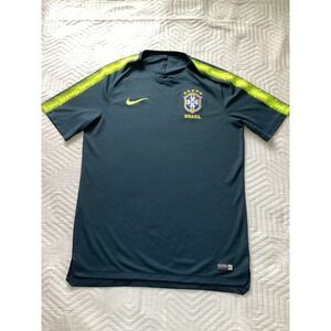 Nike Brazil Soccer Jersey T-Shirt Top Brasil CBF Official Authentic